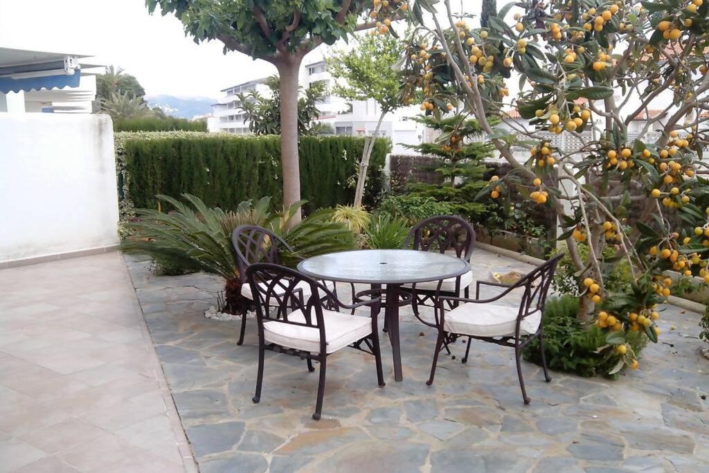 Bonito Apartamento De 3 Hab. Con Jardin Roses Esterno foto
